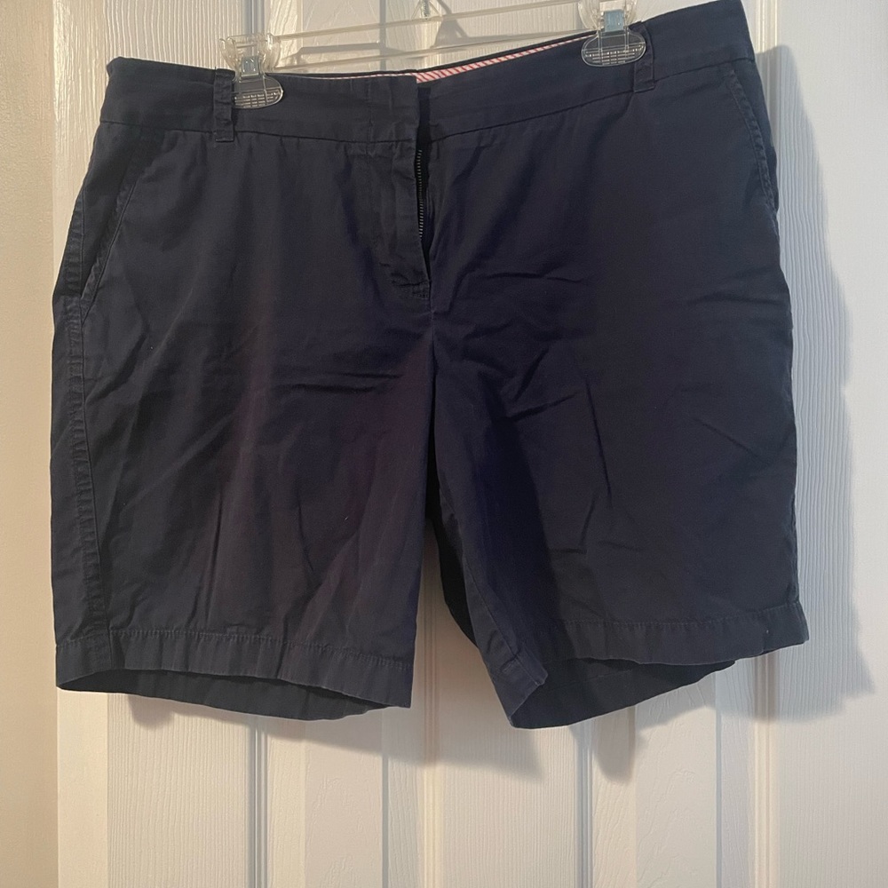 J. Crew navy blue shorts